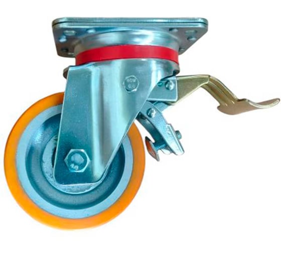 Сверхбольшегрузное полиуретановое колесо А5 VBP 125 Sb (125 мм, 400 кг) 1000987 1