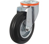 Колесо с кронштейном, креплением под болт и защитой EMES EM04SPR125X375T