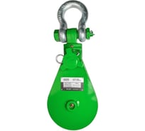 Блок однорольный шкивовый усиленный с проушиной HITCH LS-10000 10т SZ088909
