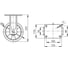 Колесо Elesa+Ganter RE.F2-200-PSL-WH 452474 2