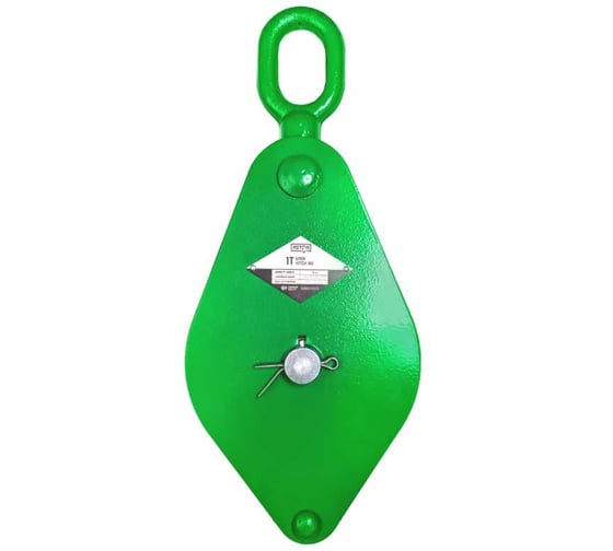 Блок однорольный монтажный с проушиной HITCH 1BЕ-1000 1т SZ088901