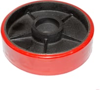 Колесо WILMART 160 полиуретан без подшипника DFQ.4-01D db (db)