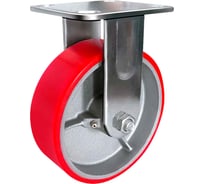 Большегрузная полиуретановая неповоротная колесная опора Kolesa-opori FCp 46 100 (VILS) FCp46