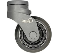 Колесо аппаратное поворотное полиуретановое (силиконовое) Rmeist без тормоза 75 мм крепление под болт М10 мм 1 шт IUL 075 UАP4 O11 RM00000023ВИ