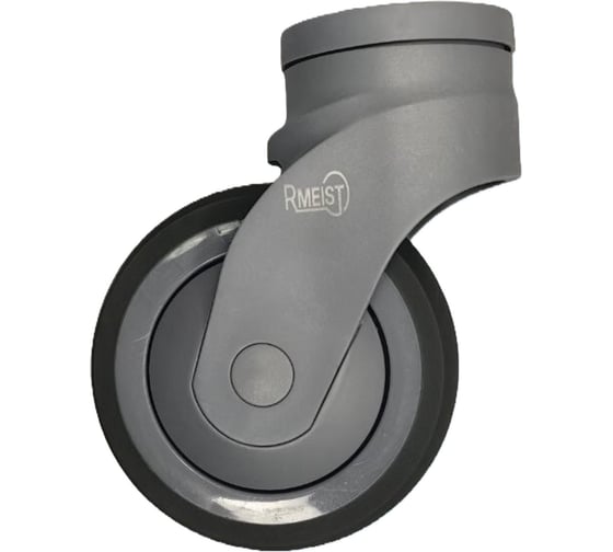 Колесо аппаратное поворотное Rmeist IUL 075 PJP2 O11 75мм, крепление под болт М10 мм, 1 шт RM00037165ВИ