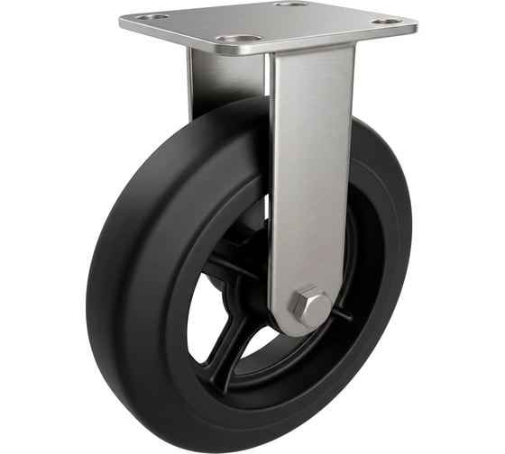 Большегрузная неповоротная колесная опора Kolesa-opori FCd 80 ч.р. д200 (VILS) FCd80