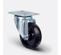 Колесо с поворотной платформой EMES Арт. EM01BKB100X30METALDUSTGUARD