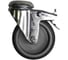 Колесо аппаратное поворотное с тормозом Rmeist IML 075 PAO2 O11 b1 75 мм, отверстие под болт М10 мм 1 шт RM00900450ВИ 2