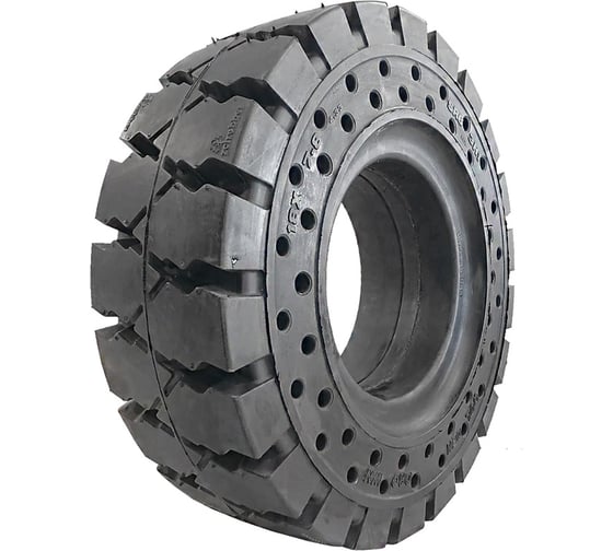 Шина цельнолитая CHAOYANG 18х7-8 перфорированные GOLDEN CROWN (SR63H1) 18x7-8(SR63H1)