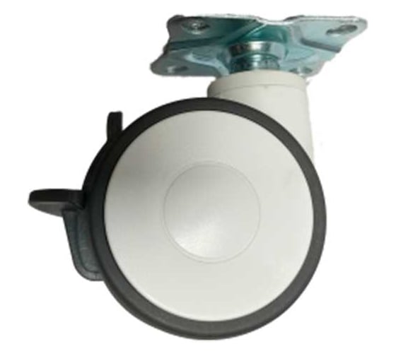Аппаратное колесо А5 STMb 93 75 мм (площадка, поворот., тормоз, г/п 50 кг) 1009991