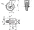 Колесо Elesa+Ganter RE.E2-125-SBL 449561 2
