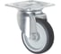 Колесная опора аппаратная поворотная с панелью крепления Inford E10 TPPE 050 S 1