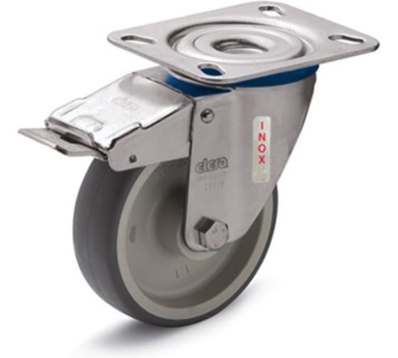 Колесо с кронштейном из нержавеющей стали Elesa+Ganter RE.G1-100-SBF-N-SST 452608