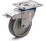 Колесо с кронштейном из нержавеющей стали Elesa+Ganter RE.G1-100-SBF-N-SST 452608 1