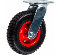 Поворотная рифленая колесная опора Kolesa-opori PRS 160 д160 (VILS) PRS160