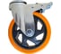 Колесная опора поворотная с тормозом под болт М12 C21 YPBJ 125HB3 Inford 00-80265041 1