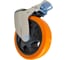 Колесная опора поворотная с тормозом под болт М12 C21 YPBJ 125HB3 Inford 00-80265041 3