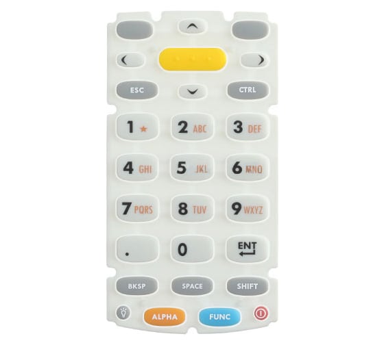 Клавиатура Amperin резиновая 28 клавиш Keypad (28-Key) for Motorola Symbol MC3190, MC32N0 094566