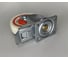 Колесо промышленное Rmeist IMT 125 HFP1 S62 b1 red Sandwich Сэндвич, поворотное с тормозом, 125 мм, крепежная панель P62-105x85 мм, 1 шт. RM00000053ВИ 3