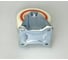 Колесо промышленное Rmeist IMT 125 HFP1 F62 red Sandwich Сэндвич, неповоротное, 125 мм, крепежная панель P62-105x85 мм, 1 шт. RM00000054ВИ 3