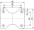 Колесо промышленное Rmeist IMT 125 HFP1 F62 red Sandwich Сэндвич, неповоротное, 125 мм, крепежная панель P62-105x85 мм, 1 шт. RM00000054ВИ 7