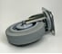 Колесо промышленное из нержавеющей стали с серой термопластичной резиной без тормоза Rmeist INS 125 PJP1 S62 grey 125 мм, 1 шт. RM00000056ВИ 2