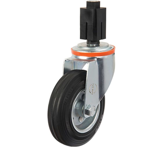 Колесо с квадратной цапфой EMES EM07SPR125X3752025SQUARE