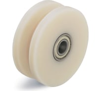 Колесо двухребордное из блочного полиамида (150 мм; кг) КубаньЛитМаш DFPB 150R