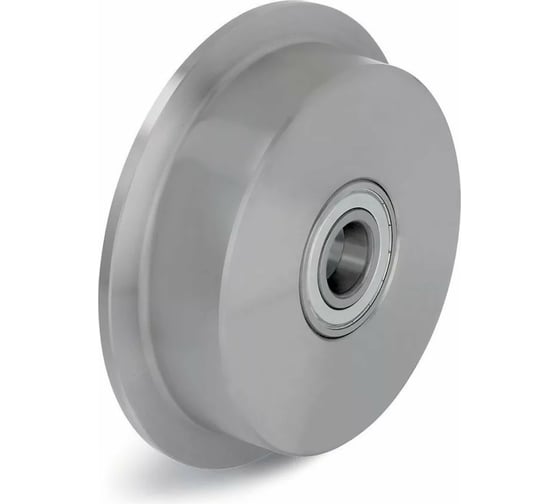 Колесо стальное одноребордное (125 мм; 1200 кг) КубаньЛитМаш FS 100R 1