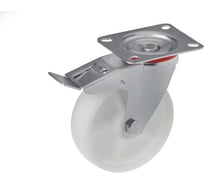 Колесо полипропиленовое с площадкой и тормозом SCppb 55 (125 мм; 115 кг) А5 1001016