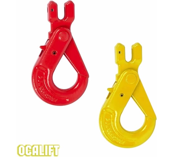 Крюк самозакрывающийся с вилочным креплением 8 т OCALIFT 1002222