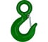 Крюк с проушиной чалочный 320A, 1.5 Т HITCH SZ071310 1