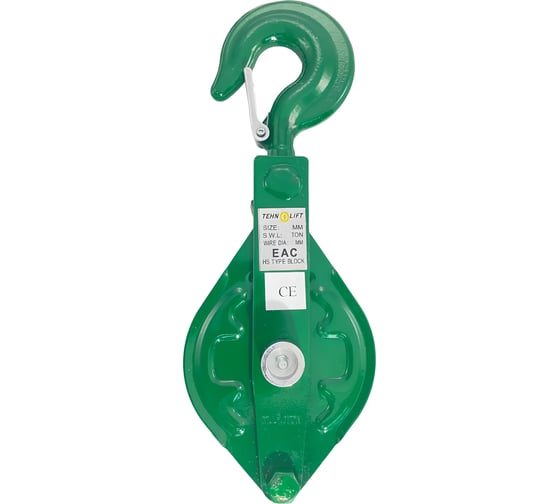 Блок с откидной щекой и крюком HS 0.5 т TEHNOLIFT 4687202158393