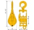 Блок с откидной щекой и крюком HS 2 т TEHNOLIFT 4687202158416 2