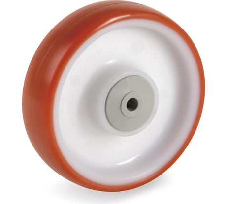 Колесо под ось 125 мм, грузоподъемность 250 кг, термопластичный полиуретан Tellure rota 602403