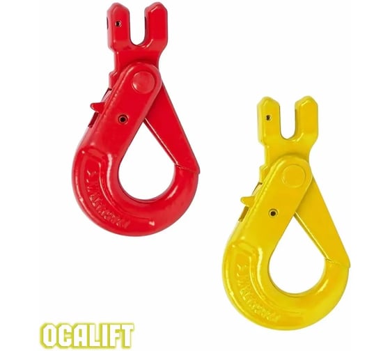 Крюк самозакрывающийся с вилочным креплением 5.3 т OCALIFT 1002221