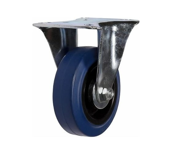 Колесо неповоротное из эластичной резины MW150 150 мм TOR 1024407 1