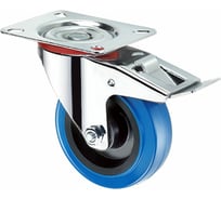 Колесо поворотное SRCLb 55 (125 мм; резина; с тормозом (F) TOR 1024396