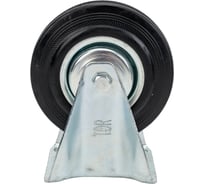 Колесо неповоротное резиновое MW80 125 мм TOR 1022079
