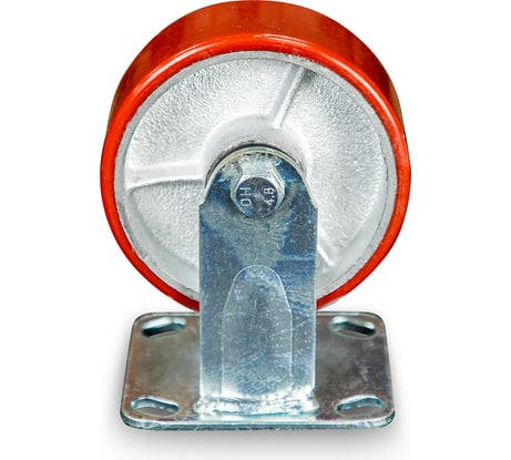 Колесо большегрузное неповоротное FCp 54 125 мм полиуретановое (N) TOR 1024154