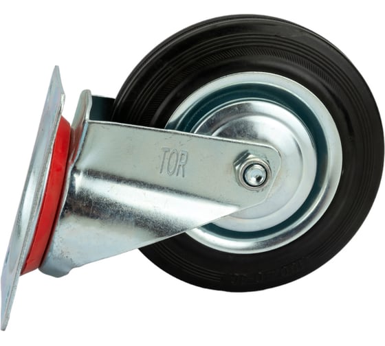 Колесо поворотное резина SC 63 160 мм (N) TOR 1024177