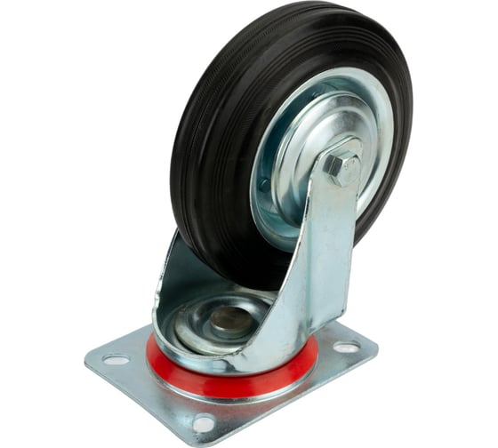 Колесо поворотное резина SC 63 160 мм (N) TOR 1024177