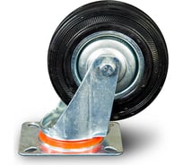 Колесо поворотное резиновое MW80 125 мм TOR 1022084