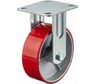 Колесо неповоротное (150 мм; игольчатый подшипник; грузоподъемность 300 кг; чугун; полиуретан) СТЕЛЛА-ТЕХНИК N29150CPUF