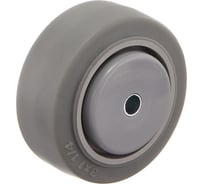 Колесо под ось (75 мм; грузоподъемность 70 кг; термопластичная серая резина; полипропилен) СТЕЛЛА-ТЕХНИК N48075TPRSW