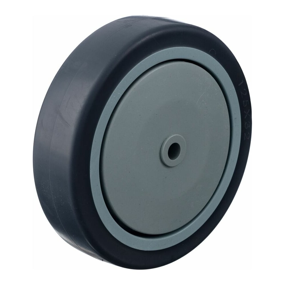 Колесоподось(125мм;грузоподъемность140кг;термопластичнаясераярезина;полипропилен)СТЕЛЛА-ТЕХНИКN48125TPRSW