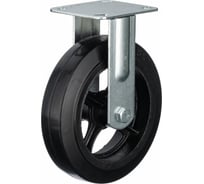 Колесо неповоротное (200 мм; игольчатый подшипник; грузоподъемность 240 кг; чугун; резина) СТЕЛЛА-ТЕХНИК N29200F