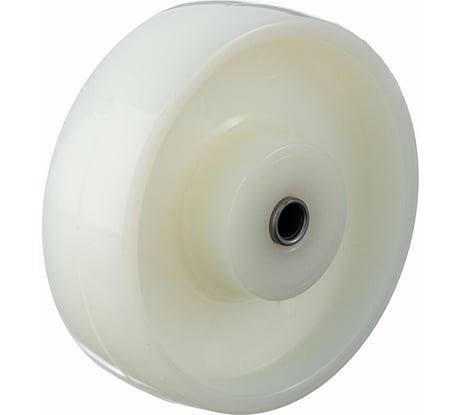 Колесо под ось (100 мм; подшипник скольжения; грузоподъемность 250 кг; полиамид) СТЕЛЛА-ТЕХНИК N48100PNYSW
