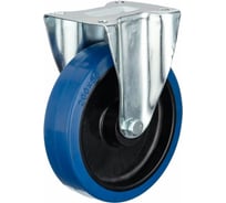 Колесо неповоротное (200 мм; игольчатый подшипник; грузоподъемность 400 кг; полипропилен; эластичная резина) СТЕЛЛА-ТЕХНИК N48200RBLF