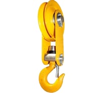 Блок полиспаст монтажный БМ-1.6Ш-01 с крюком Российский 001-4040